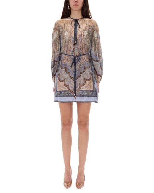 Zimmermann Gray Tunic Wonderlust