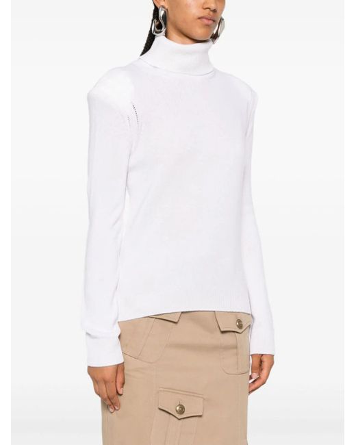 Tom Ford White Turtleneck Sweater