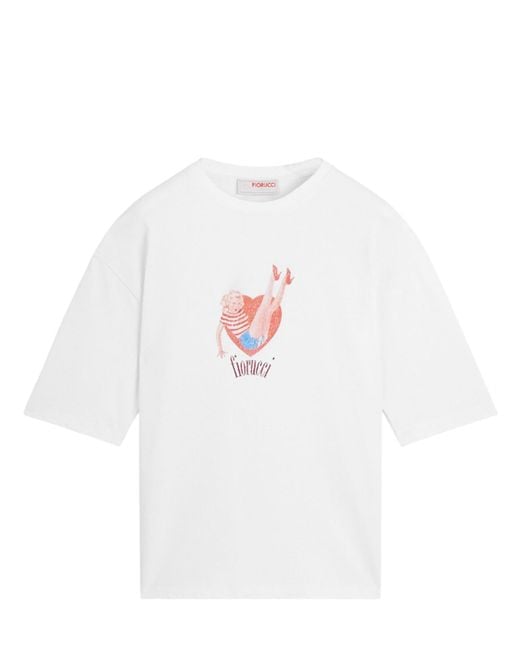 Fiorucci White T Shirts And Polos