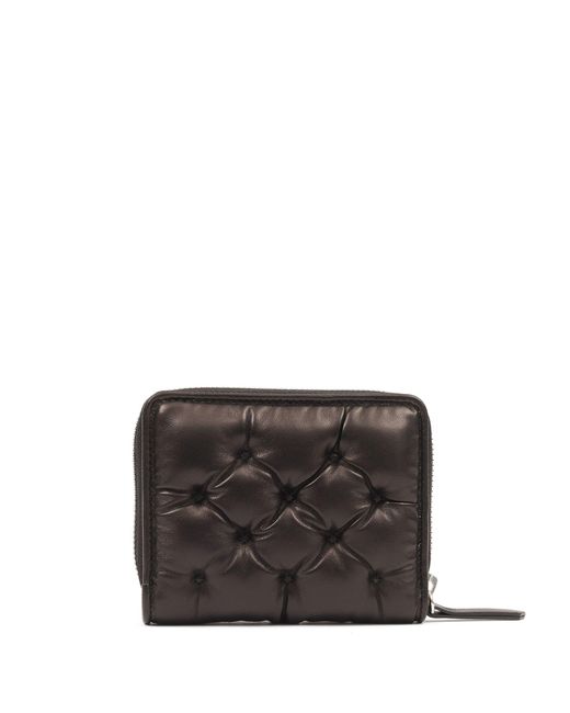 Maison Margiela Black Glam Slam Quilted Small Wallet