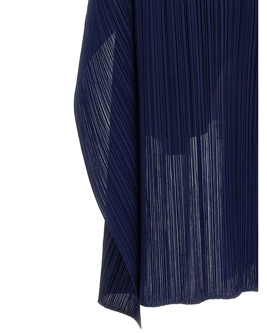 Pliegues por favor issey miyake 'colores mensuales: chaleco de febrero' Pleats Please Issey Miyake de color Blue