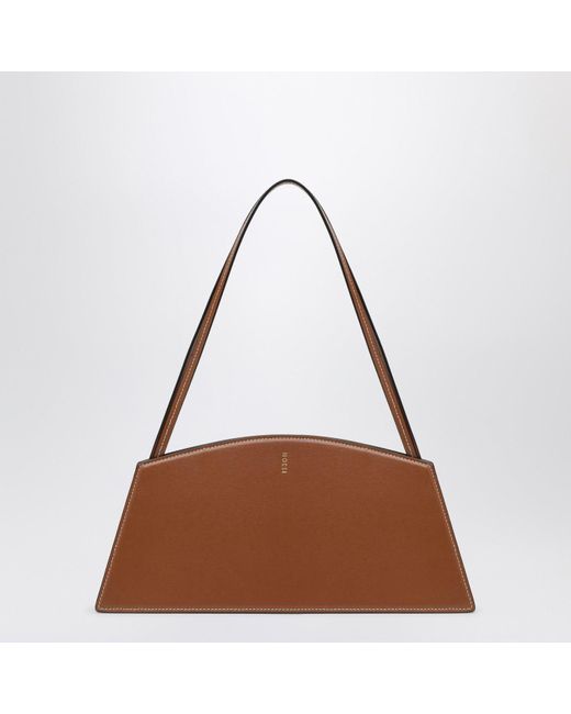 NOESI Brown Jade Light Leather Bag