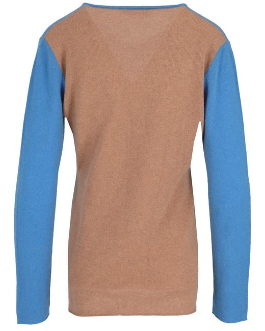 LA ROSE Blue Cashmere V Bicolor