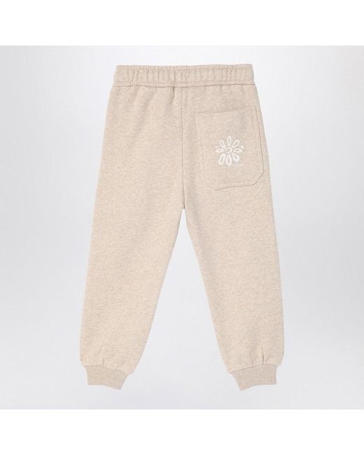 Chloé Natural Chloé Cotton Jogging Trousers