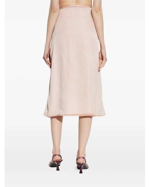 DIESEL White O-Rietta Skirt