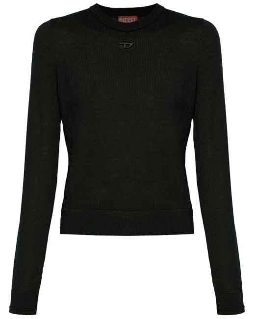 DIESEL M-Alinesa Trui in het Black
