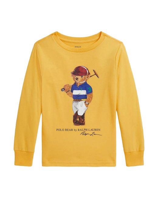 Polo Ralph Lauren Yellow "Bear" Shirt