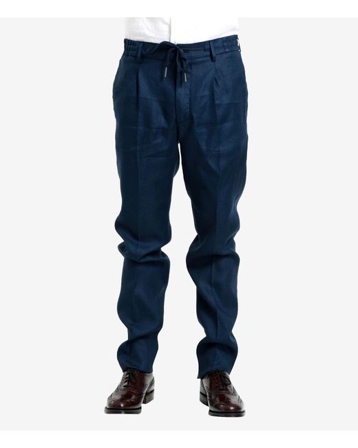 Tagliatore Blue Trousers