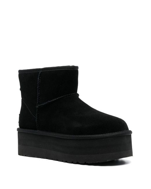 Ugg Black Damen Classic Mini Plateau-Boot Classic Mini Plateau-Boot