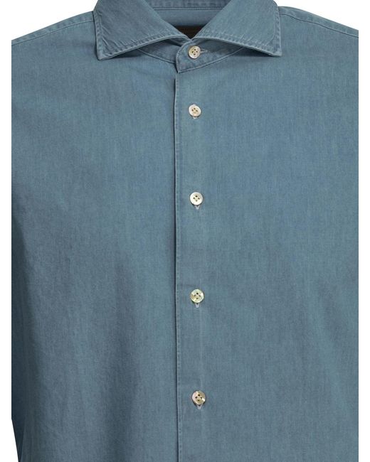 Borriello Shirts in het Blue