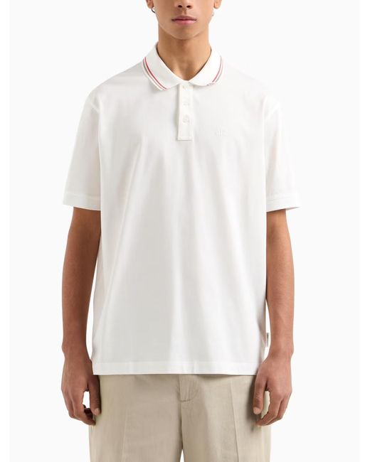 ARMANI EXCHANGE T Shirts En Polos Beige in het White voor heren