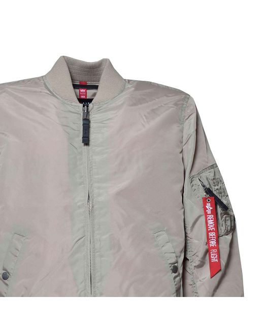 Abrigos Alpha Industries de color Gray