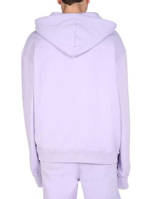 MOUTY Purple Dallas Sweatshirt for men