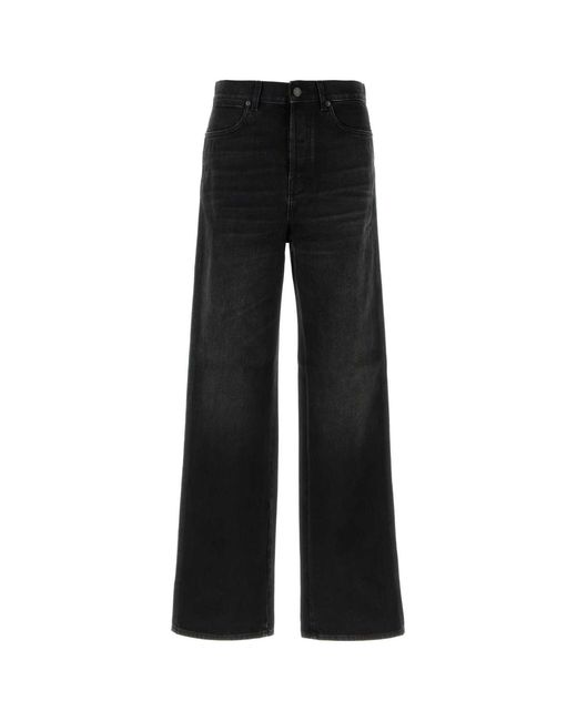 Gucci Black Loose High Rise Jeans for men