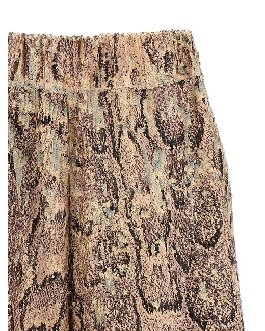 Dries Van Noten Natural 'Pomy' Bermuda Shorts
