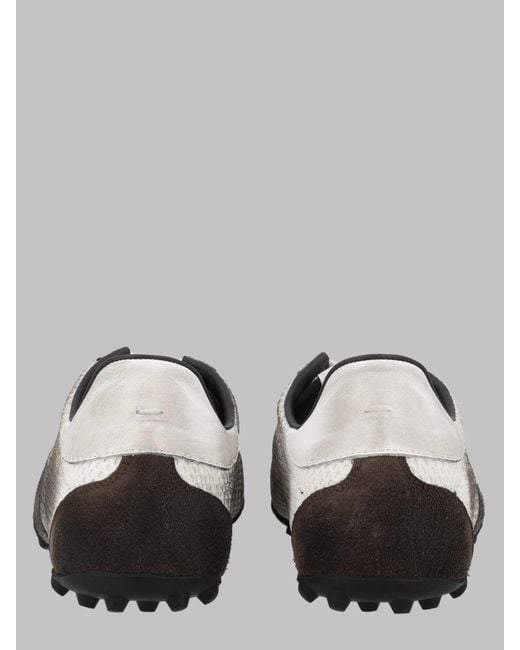 Maison Margiela White Timeless Leather Sneakers For for men