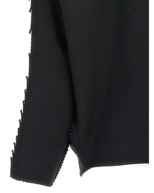 Issey Miyake Black 'Campagne' Pullover