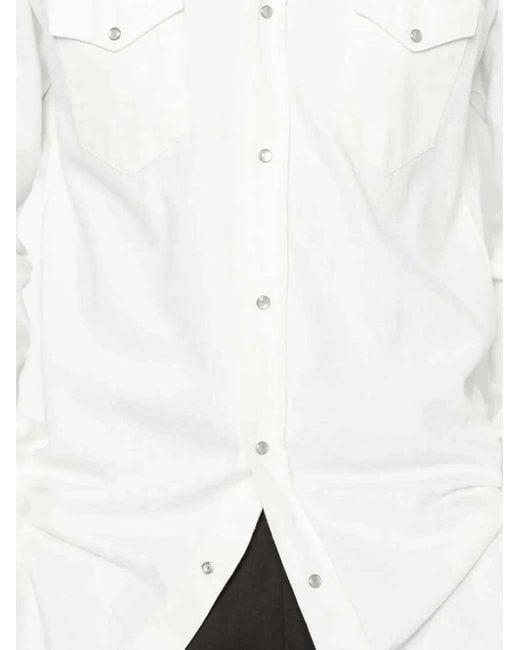 Sartorio Napoli White Button Down Shirt