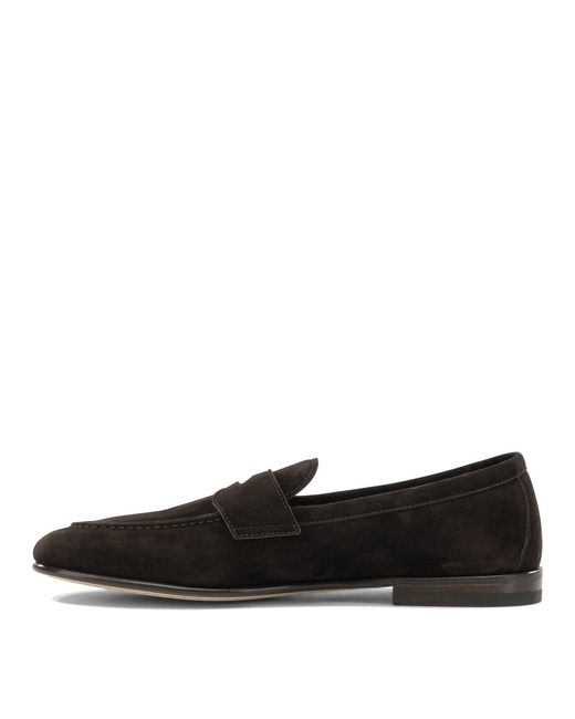 Henderson Black Loafers & Slippers Brown for men