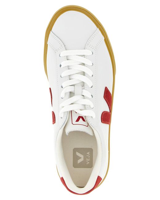 Veja White 'Esplar' Sneakers