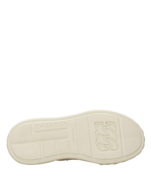 Casadei Natural Sneakers