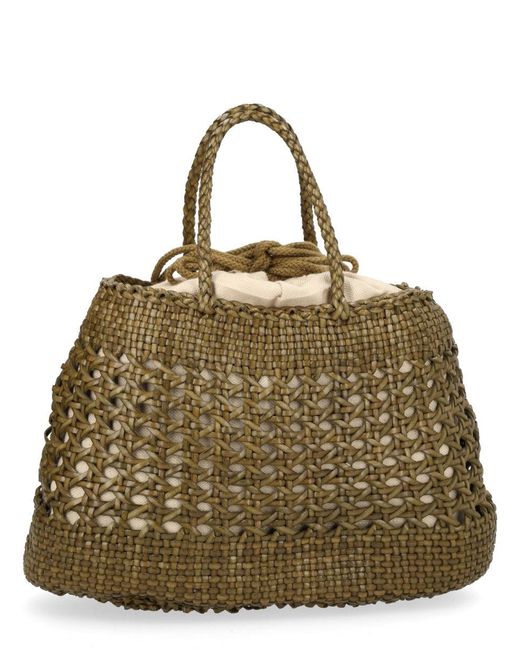 Dragon Diffusion Metallic Handbag Santa Cano