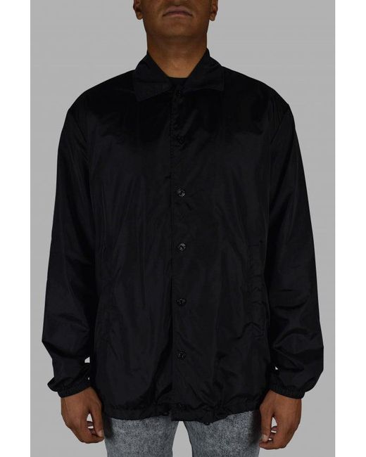 DSquared² Black Waterproof Casual Jacket