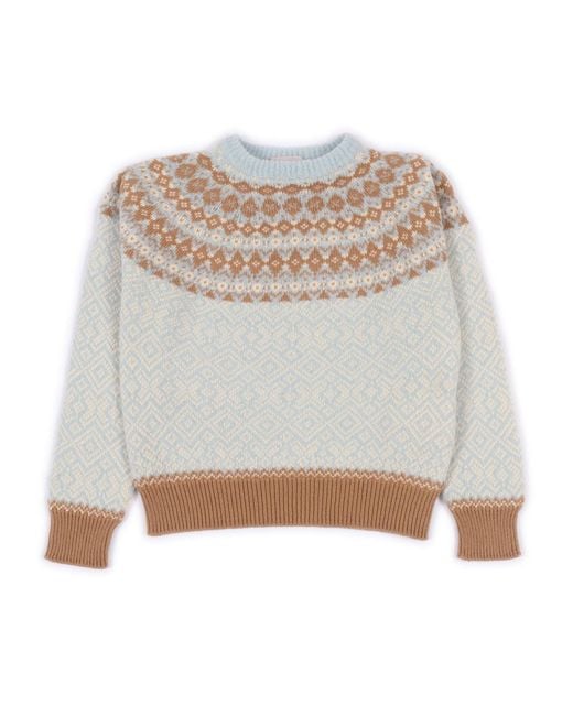 Moncler White Light Crew Neck