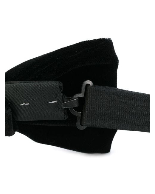 Saint Laurent Velvet Fliege in Black für Herren
