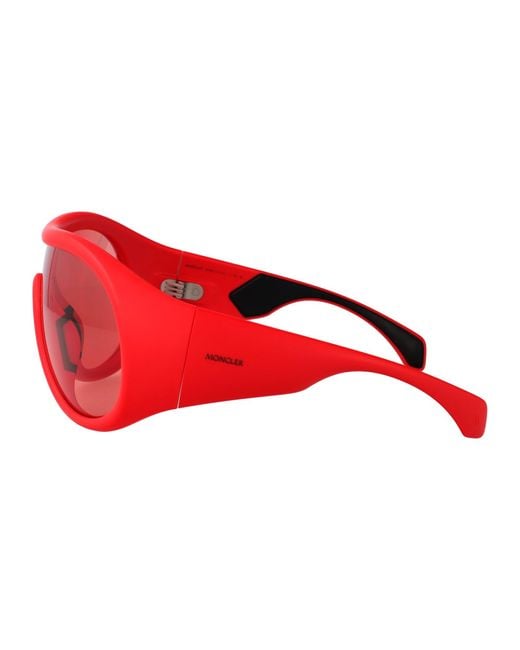 Moncler Red Sunglasses