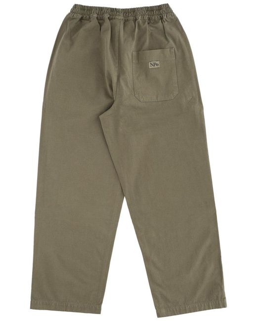 No Problemo Green Pantalone Con Logo
