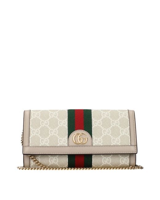 Gucci Natural Ophidia Wallet/ Fabric