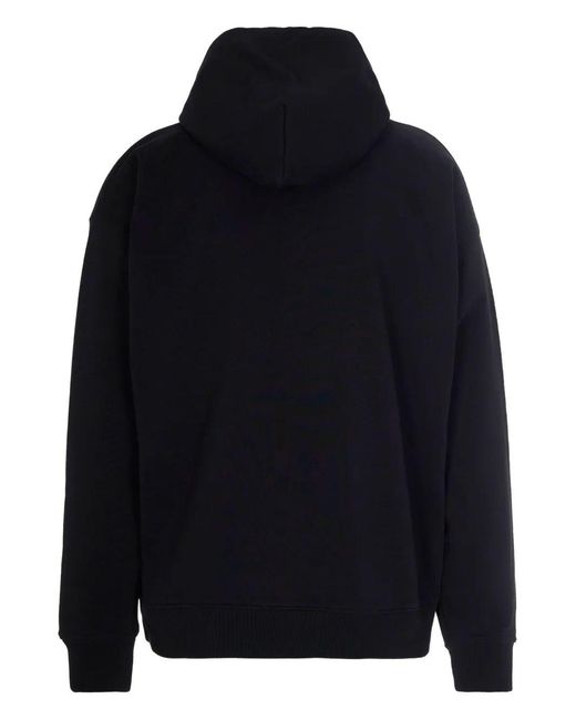 Off-White c/o Virgil Abloh Statement Skate Hoodie Schwarz Weiß in Black für Herren