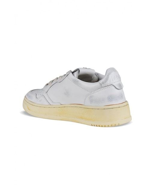 Autry White Super Vintage Sneakers