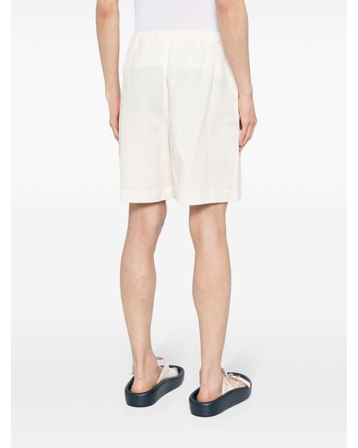 STORY mfg. White Bridge Shorts Sss24Stbrilinehe