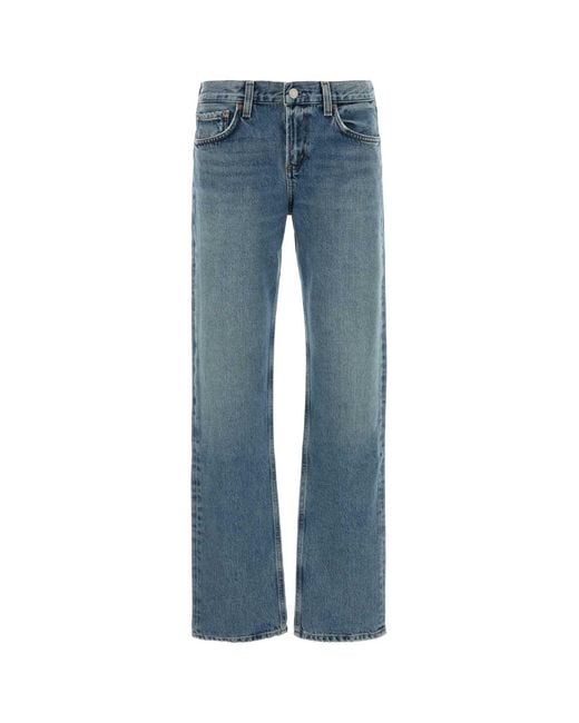 Agolde Blue Denim Jeans