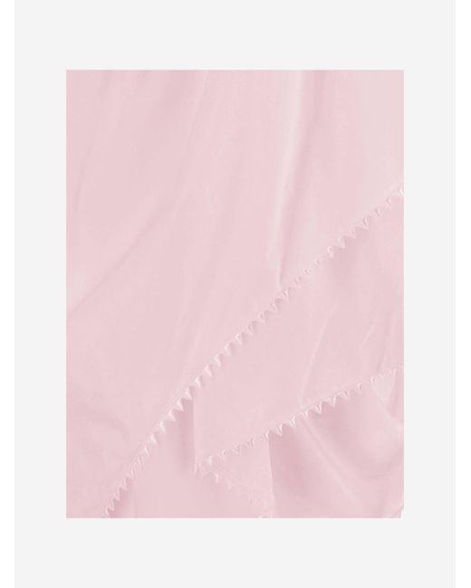 Jacquemus Pink Layered Cotton Dress