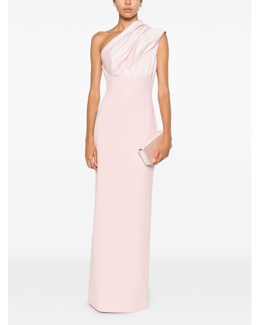 Solace London Pink Gracie Maxi Dress