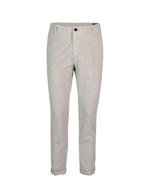 Mason's Gray Pantalone Osaka for men