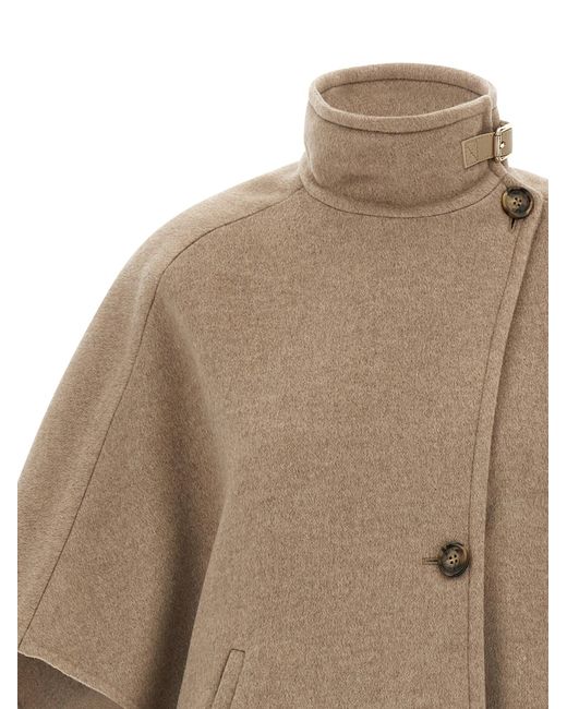 Max Mara Natural 'Derrik' Kap