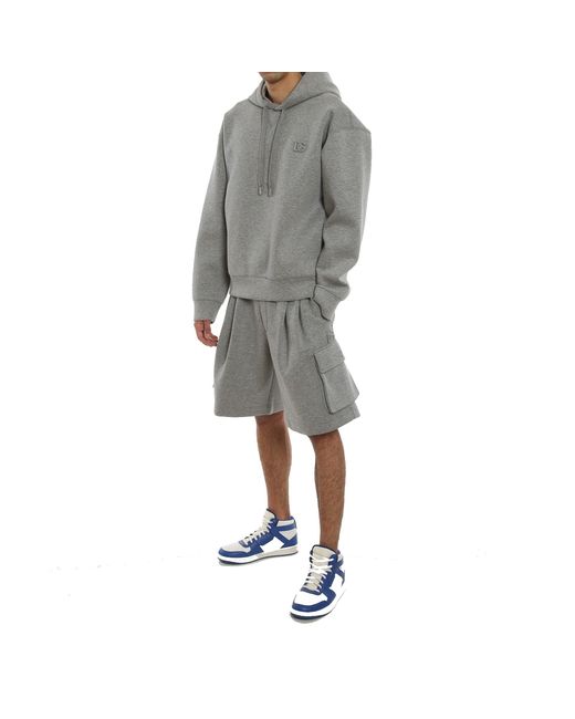 Dolce & Gabbana Track Shorts in Gray für Herren