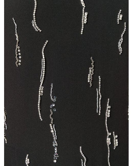 Prada Black Sablè Satin Dress