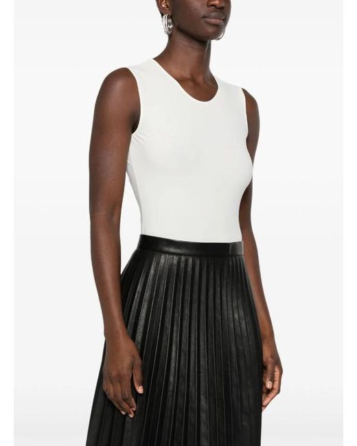 Maison Margiela White Jersey Bodysuit