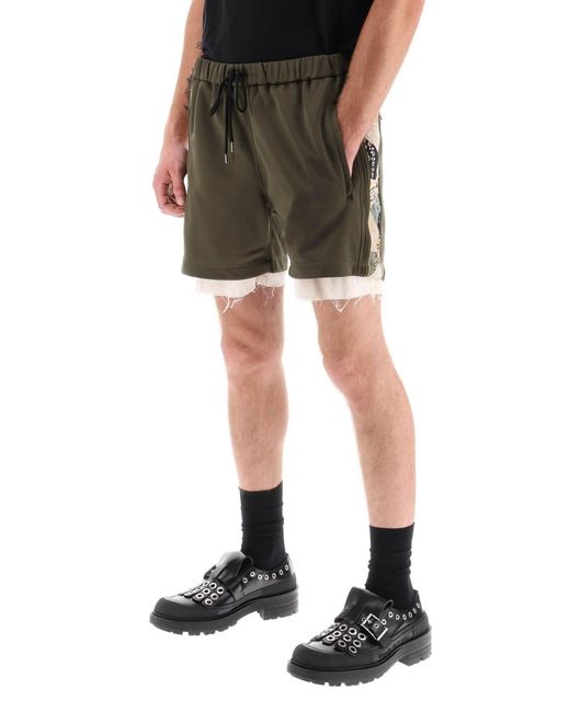 Jersey Shorts con bandas de pañuelo Children of the discordance de hombre de color Green