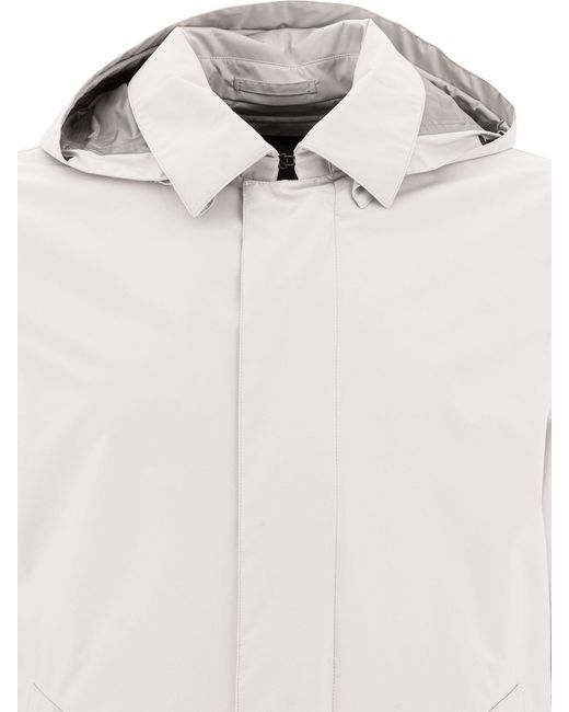 Coats Herno pour homme en coloris White