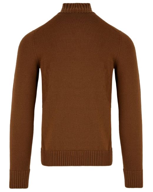 Drumohr Pullover braun in Brown für Herren