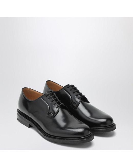 Church's Black Shannon Derby Shoes for men