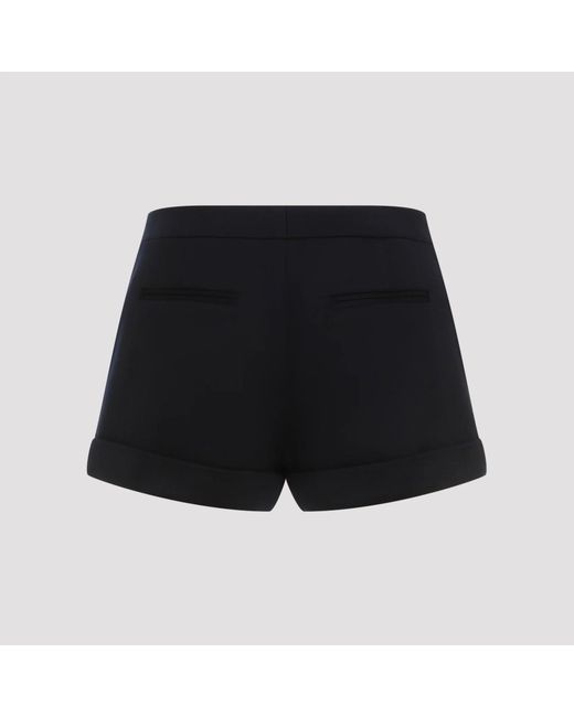 Tom Ford Virgin Wool Bermuda's in het Black