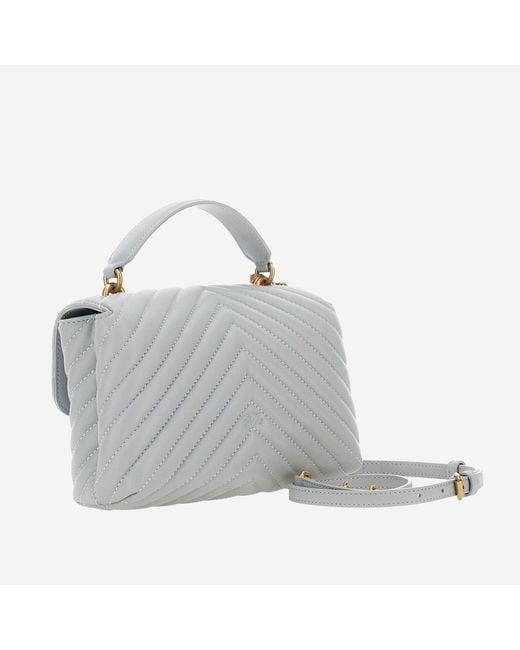 Pinko Gray Puff Big Bag