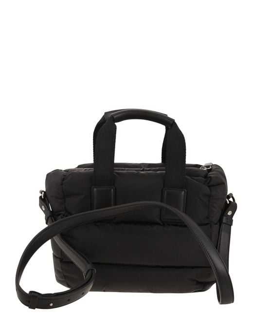 Moncler Black Mini Caradoc Water Repellent Tote Bag